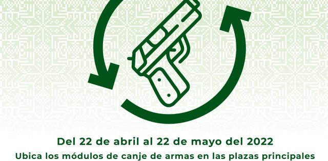 Inicia programa de Canje de Armas de Fuego  en San Luis Potosí